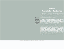 Tablet Screenshot of hanna-arte.com